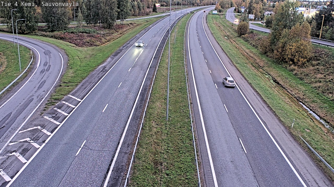 Kelikamerat Kuva Tie 4 Kemi, Sauvonväylä, Kemi, Lappi