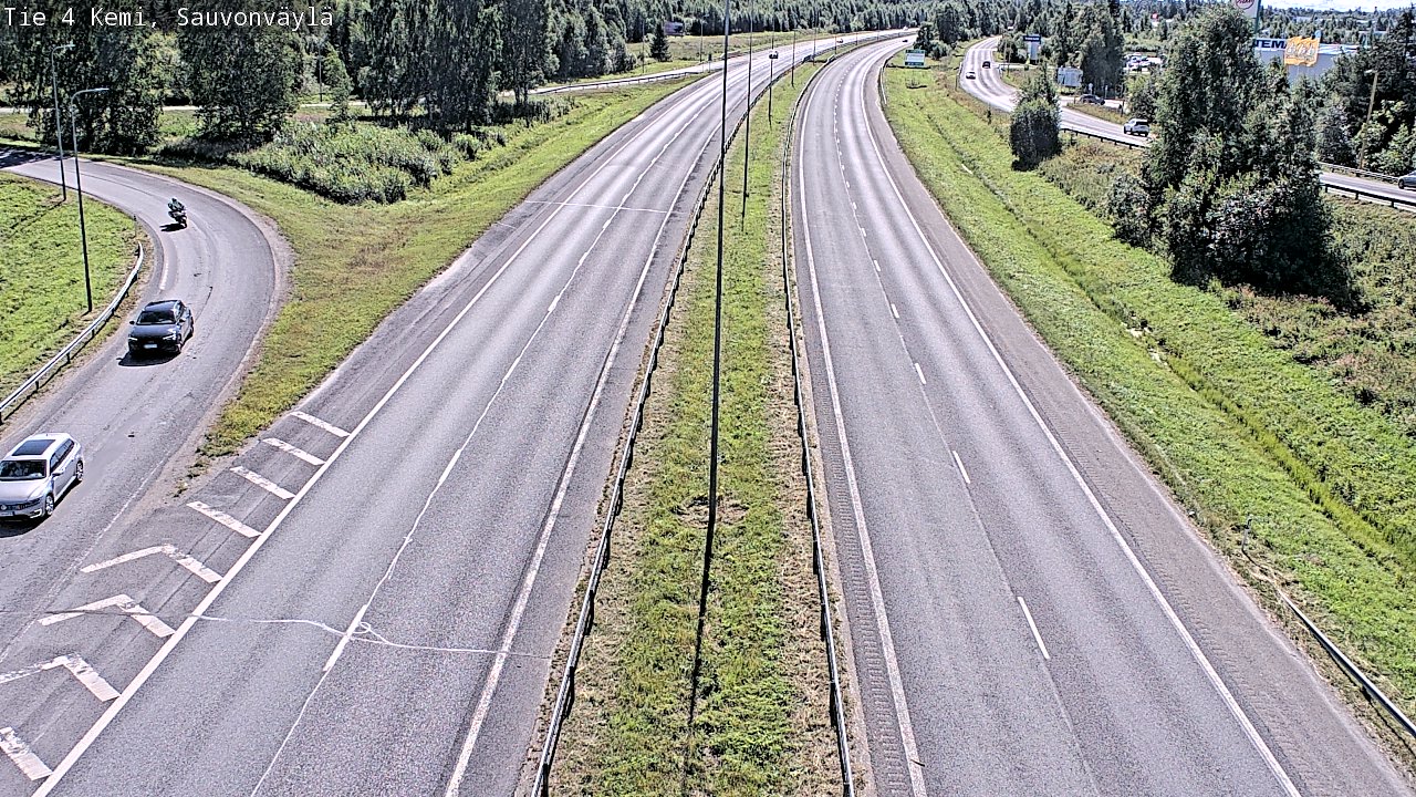 Kelikamerat Kuva Tie 4 Kemi, Sauvonväylä, Kemi, Lappi