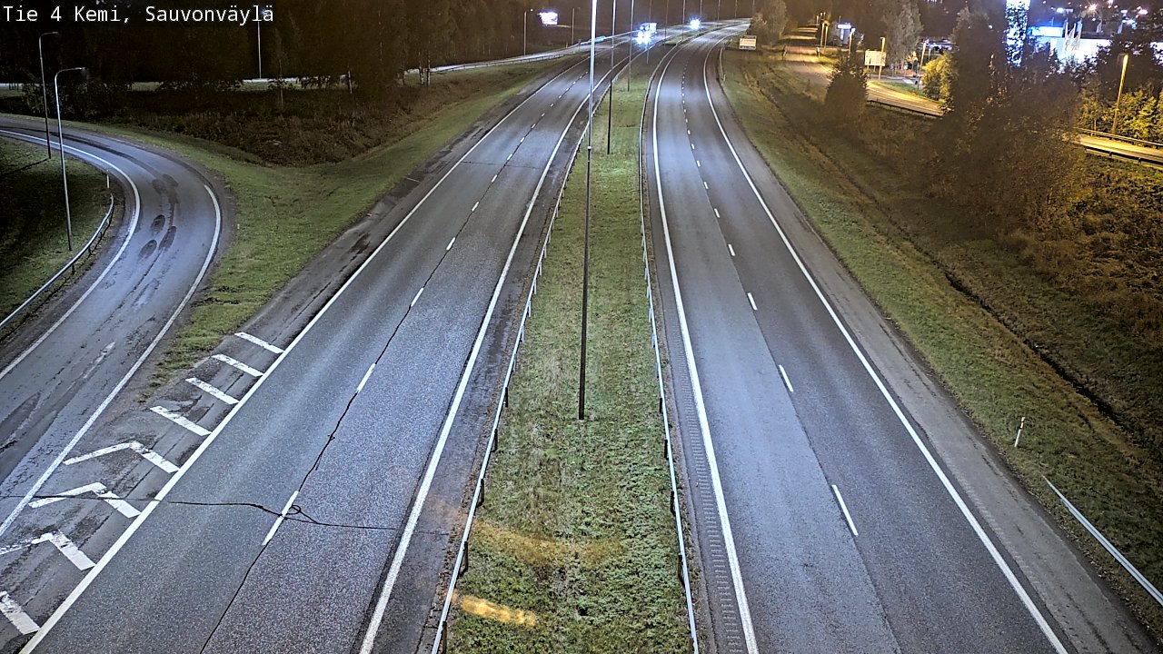 Kelikamerat Kuva Tie 4 Kemi, Sauvonväylä, Kemi, Lappi