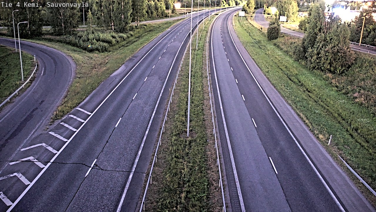 Kelikamerat Kuva Tie 4 Kemi, Sauvonväylä, Kemi, Lappi