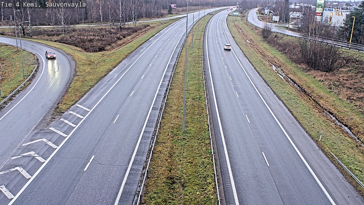 Kelikamerat Kuva Tie 4 Kemi, Sauvonväylä, Kemi, Lappi