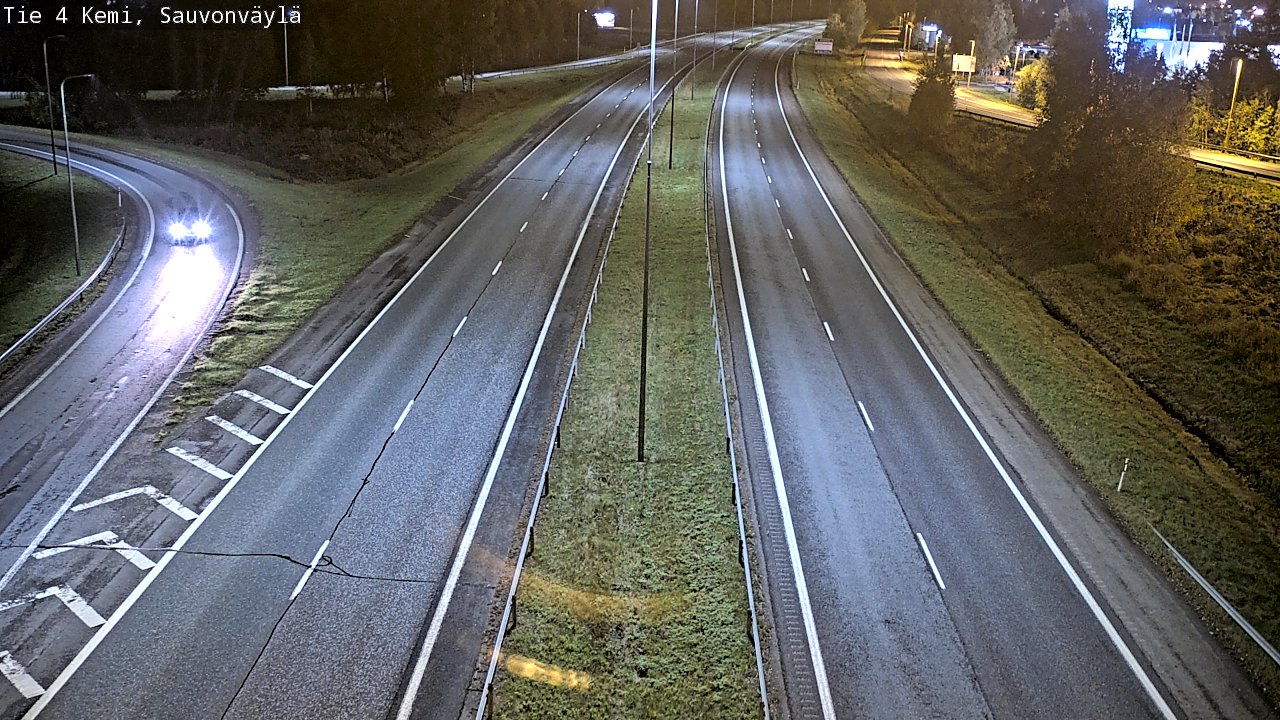 Kelikamerat Kuva Tie 4 Kemi, Sauvonväylä, Kemi, Lappi