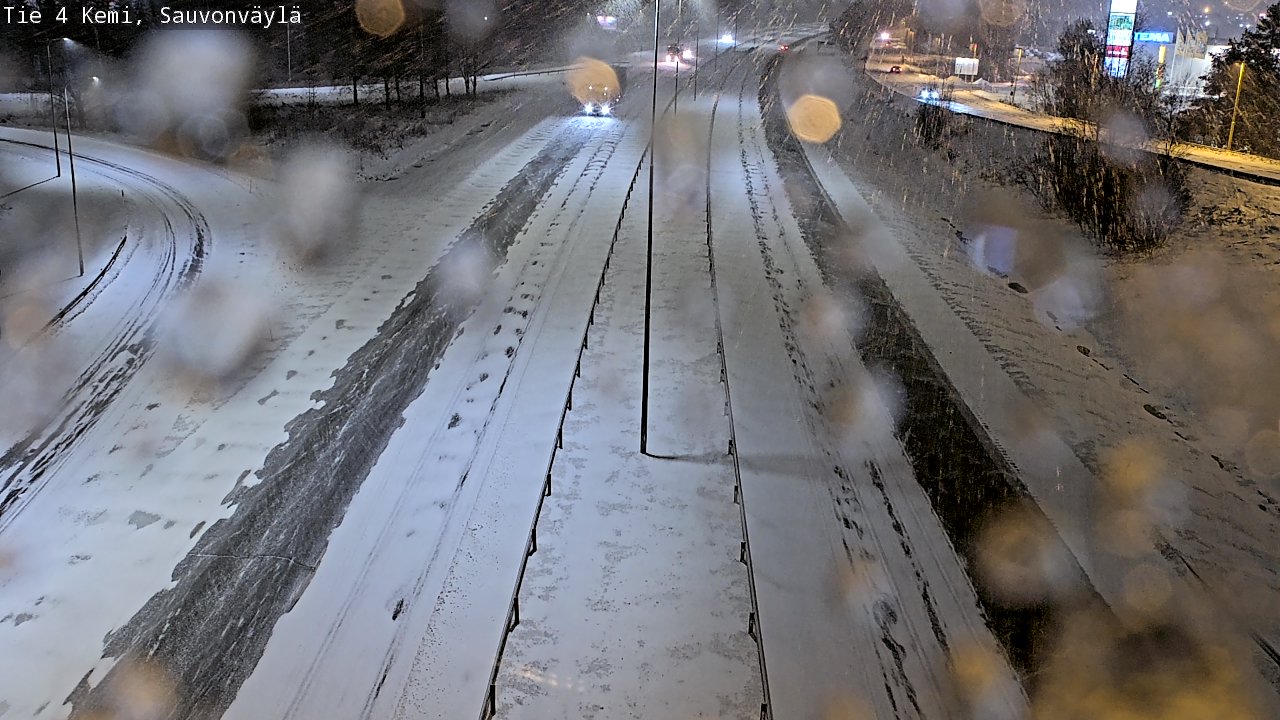 Kelikamerat Kuva Tie 4 Kemi, Sauvonväylä, Kemi, Lappi