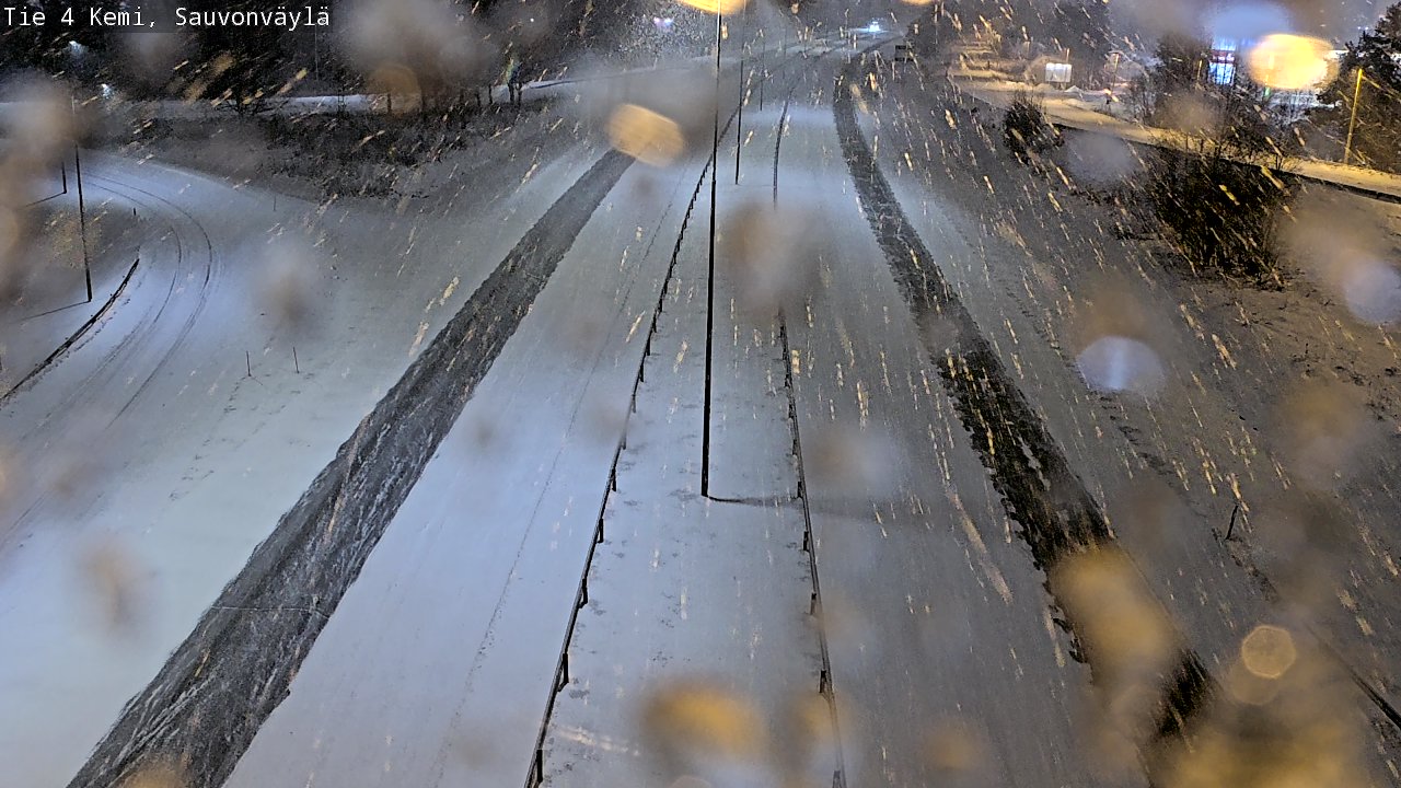 Kelikamerat Kuva Tie 4 Kemi, Sauvonväylä, Kemi, Lappi