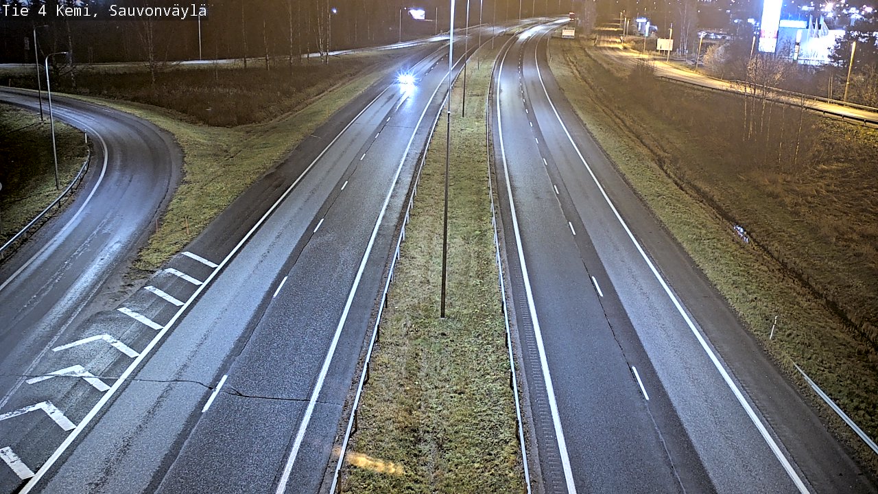 Kelikamerat Kuva Tie 4 Kemi, Sauvonväylä, Kemi, Lappi