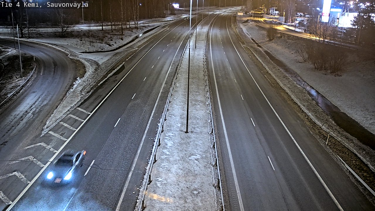 Kelikamerat Kuva Tie 4 Kemi, Sauvonväylä, Kemi, Lappi