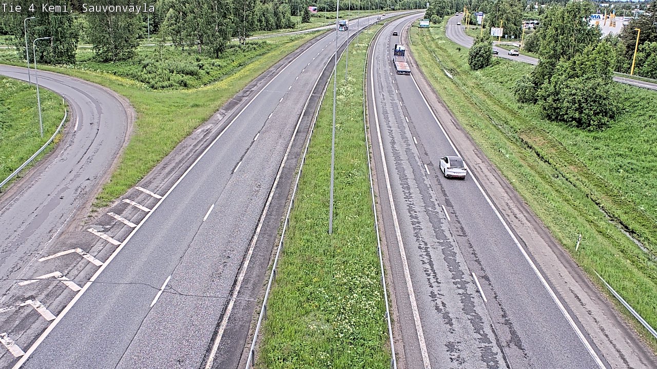 Kelikamerat Kuva Tie 4 Kemi, Sauvonväylä, Kemi, Lappi