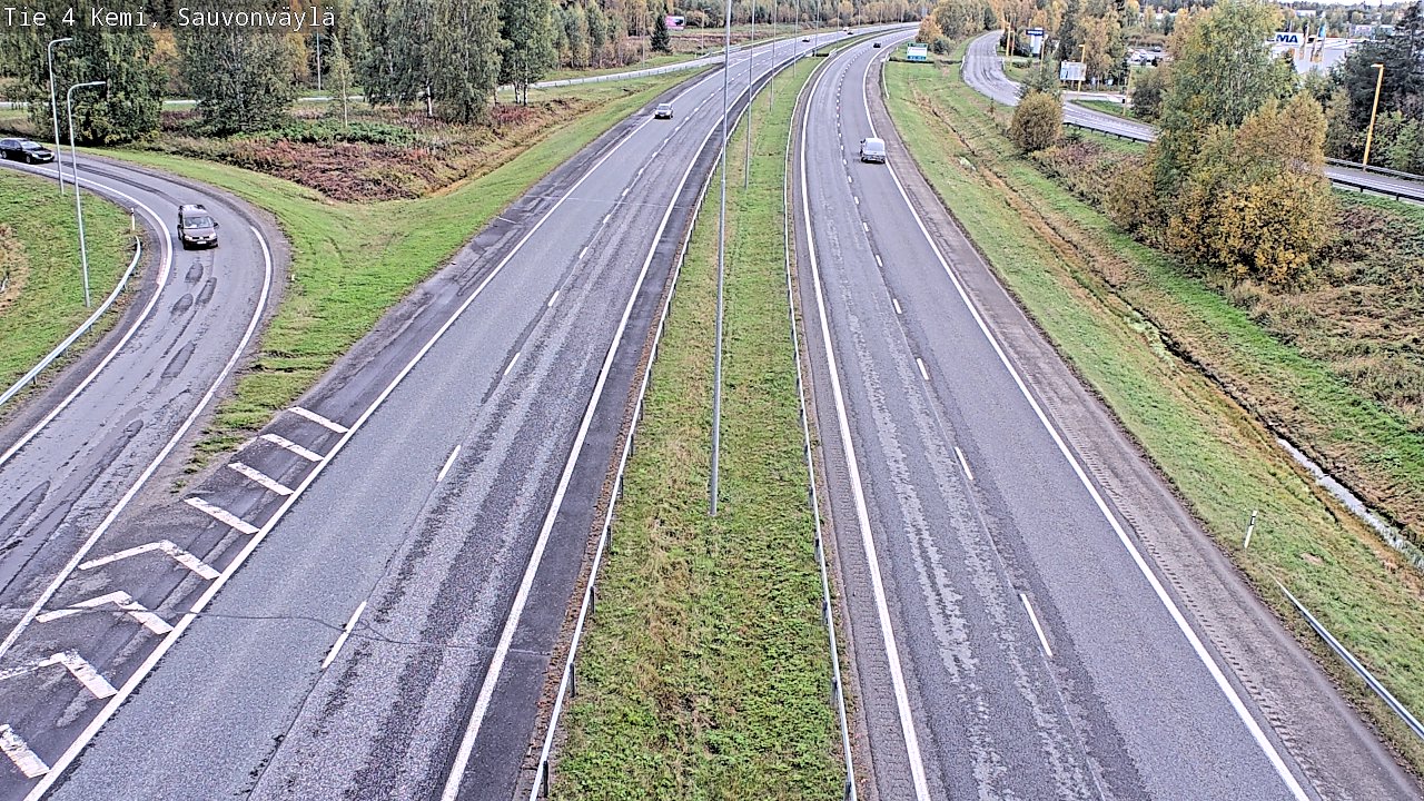 Kelikamerat Kuva Tie 4 Kemi, Sauvonväylä, Kemi, Lappi