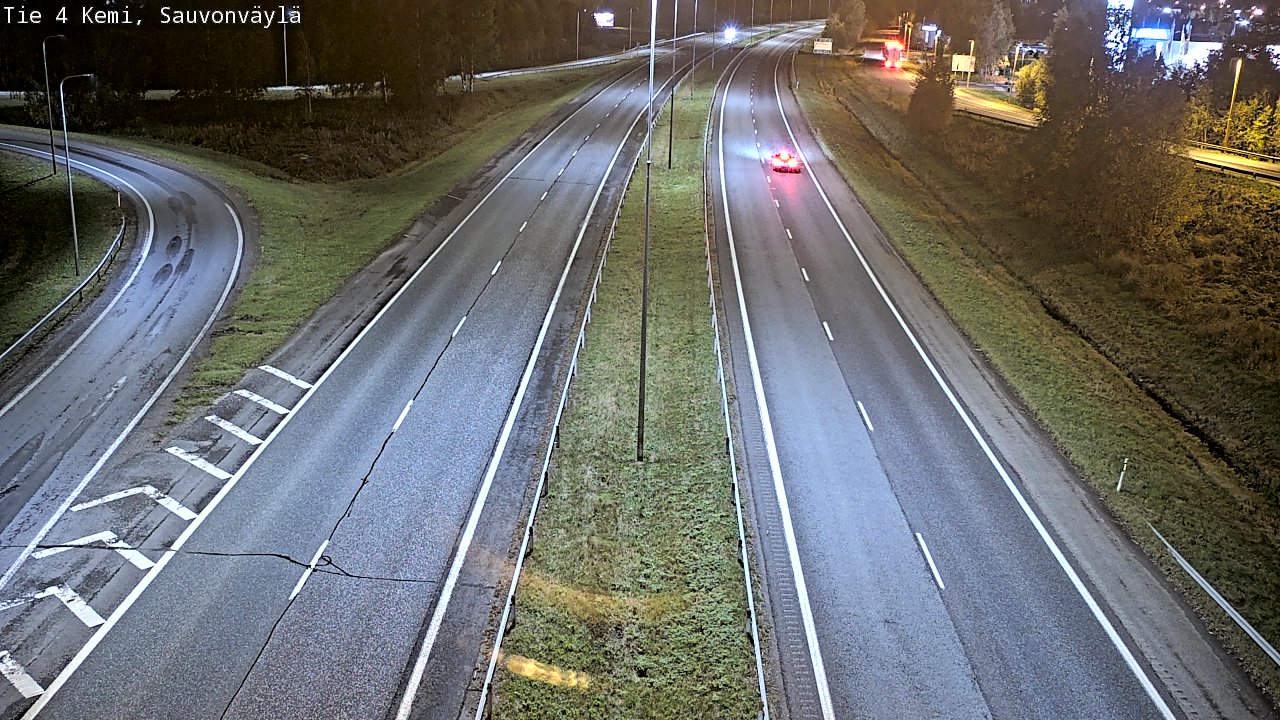 Kelikamerat Kuva Tie 4 Kemi, Sauvonväylä, Kemi, Lappi