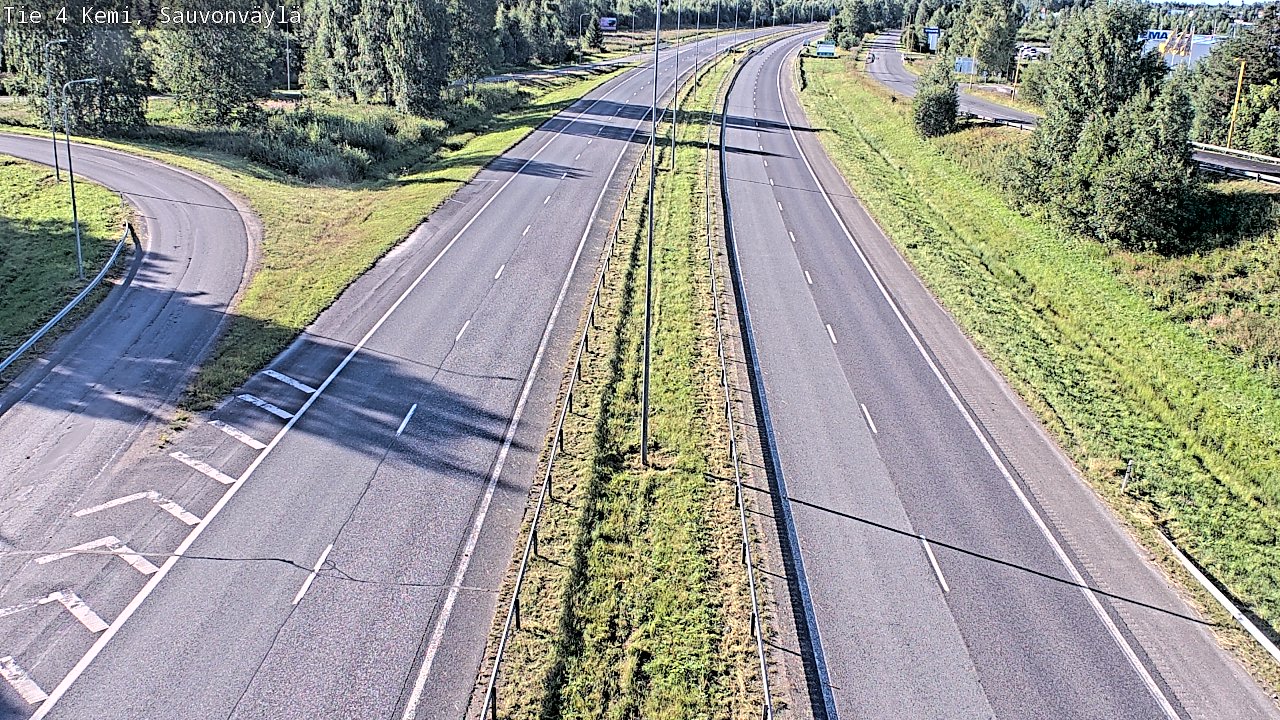Kelikamerat Kuva Tie 4 Kemi, Sauvonväylä, Kemi, Lappi