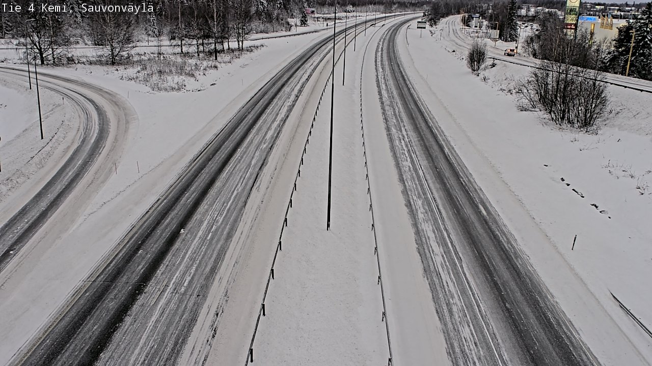 Kelikamerat Kuva Tie 4 Kemi, Sauvonväylä, Kemi, Lappi