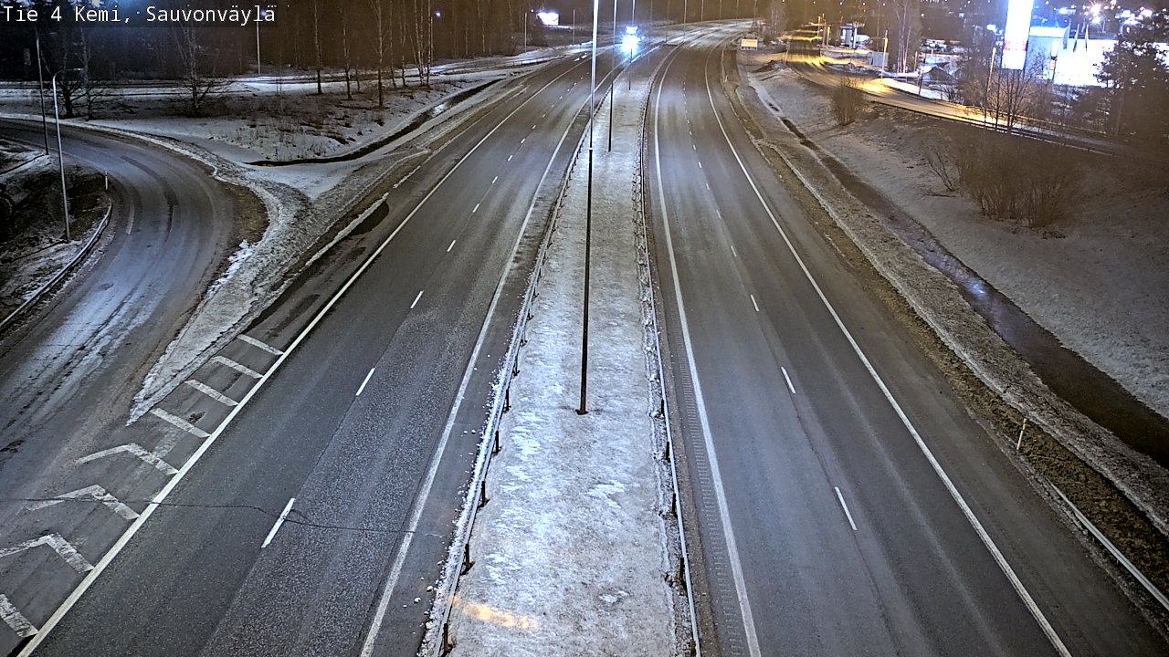 Kelikamerat Kuva Tie 4 Kemi, Sauvonväylä, Kemi, Lappi