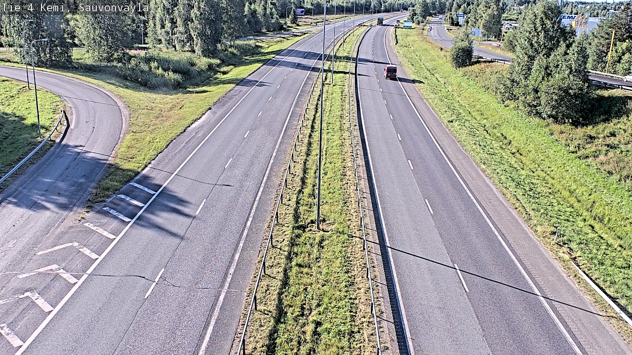 Kelikamerat Kuva Tie 4 Kemi, Sauvonväylä, Kemi, Lappi