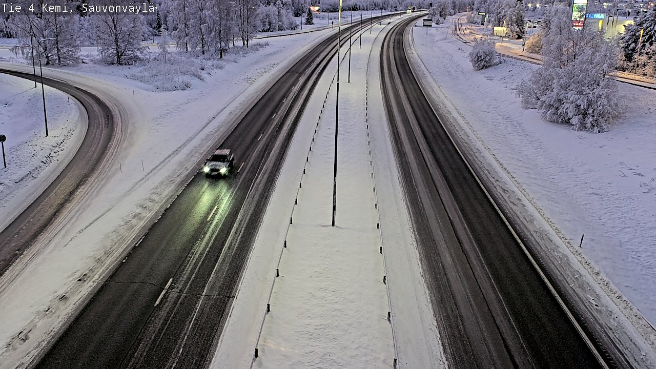 Kelikamerat Kuva Tie 4 Kemi, Sauvonväylä, Kemi, Lappi