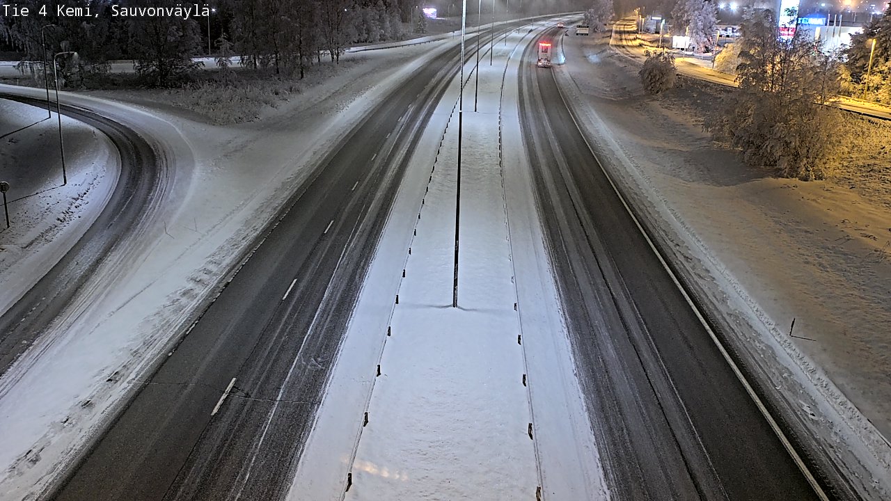 Kelikamerat Kuva Tie 4 Kemi, Sauvonväylä, Kemi, Lappi