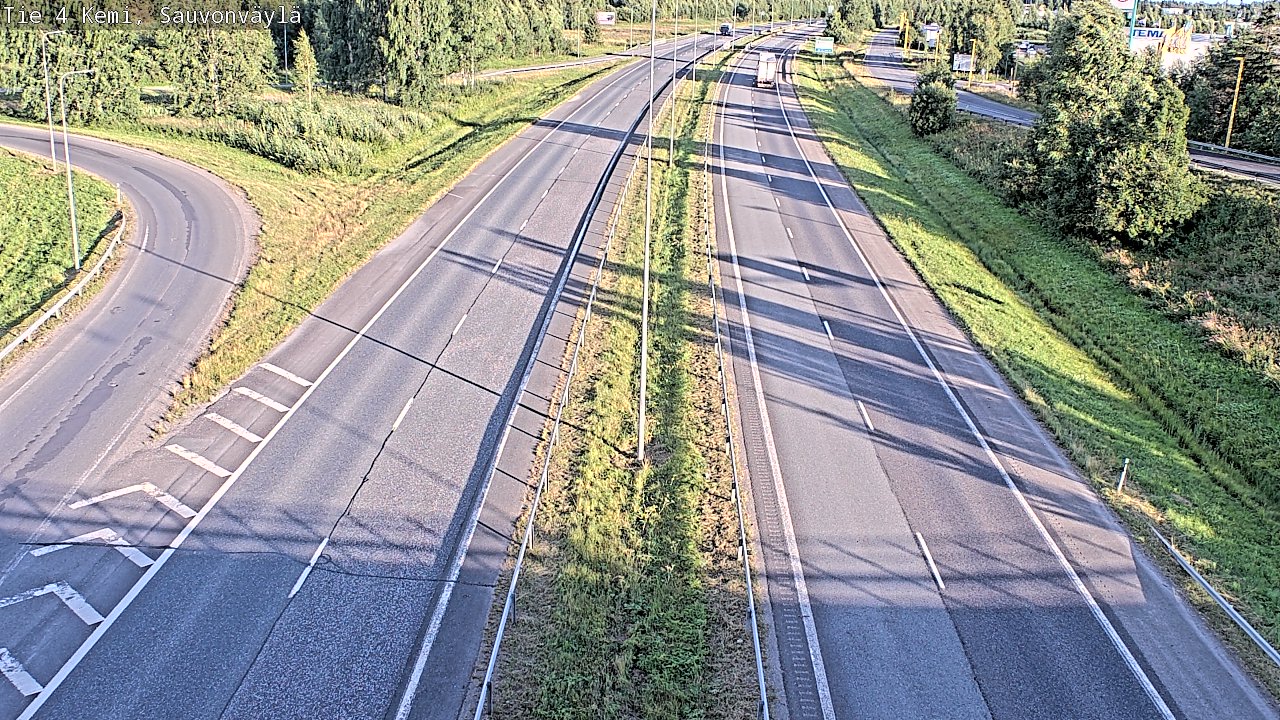 Kelikamerat Kuva Tie 4 Kemi, Sauvonväylä, Kemi, Lappi