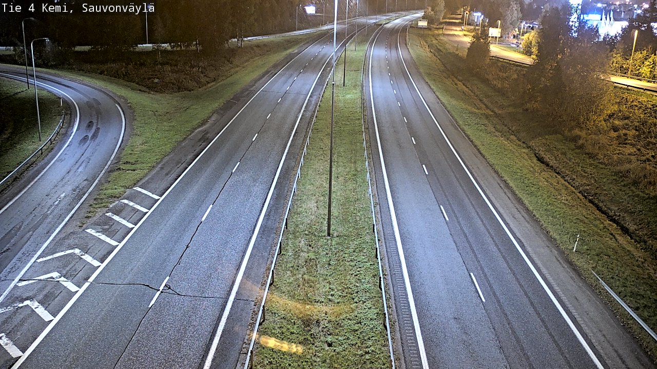 Kelikamerat Kuva Tie 4 Kemi, Sauvonväylä, Kemi, Lappi