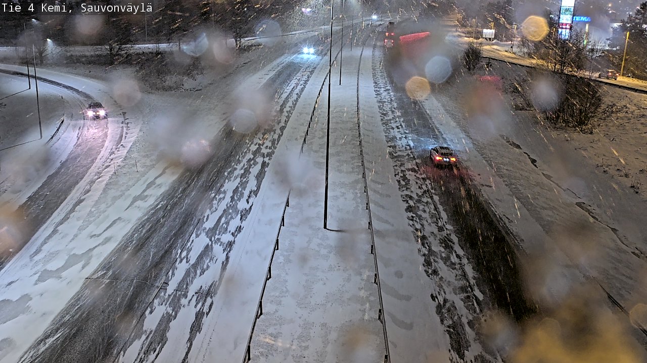 Kelikamerat Kuva Tie 4 Kemi, Sauvonväylä, Kemi, Lappi