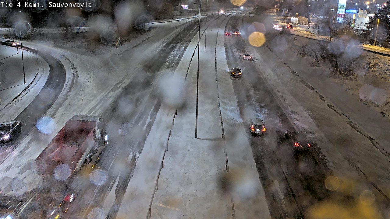 Kelikamerat Kuva Tie 4 Kemi, Sauvonväylä, Kemi, Lappi