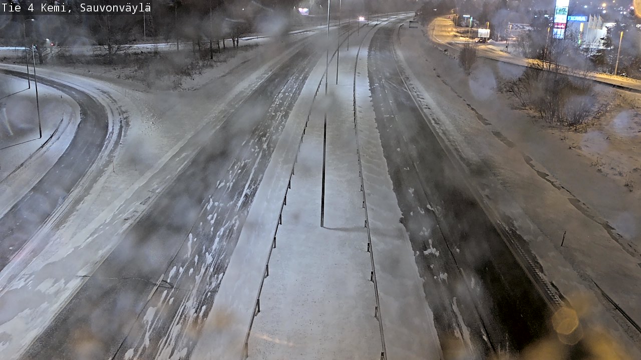 Kelikamerat Kuva Tie 4 Kemi, Sauvonväylä, Kemi, Lappi