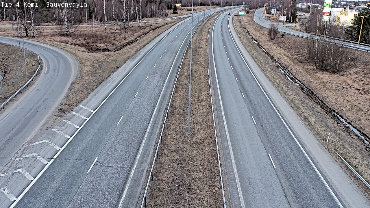 Weather Camera Image Road 4 Kemi, Sauvonväylä, Kemi, Lappi
