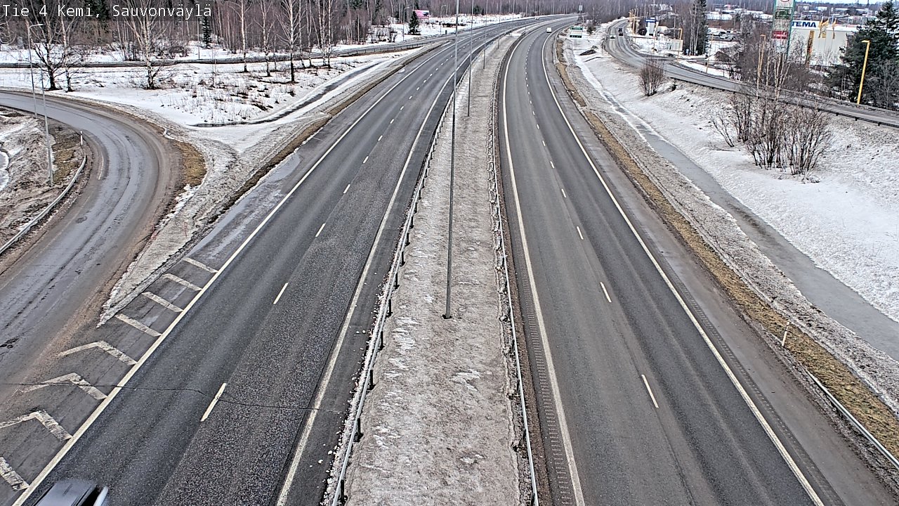 Kelikamerat Kuva Tie 4 Kemi, Sauvonväylä, Kemi, Lappi