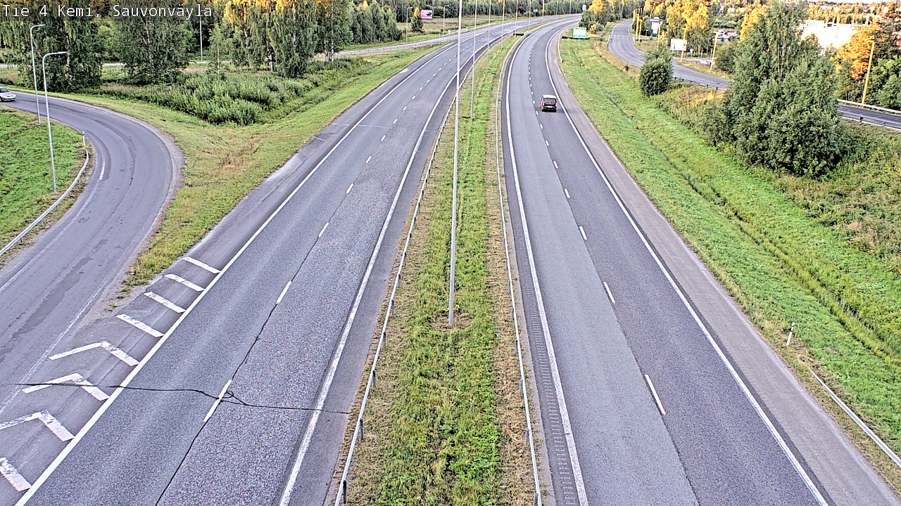 Kelikamerat Kuva Tie 4 Kemi, Sauvonväylä, Kemi, Lappi