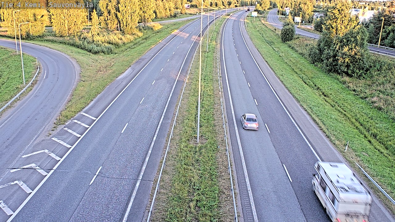 Kelikamerat Kuva Tie 4 Kemi, Sauvonväylä, Kemi, Lappi