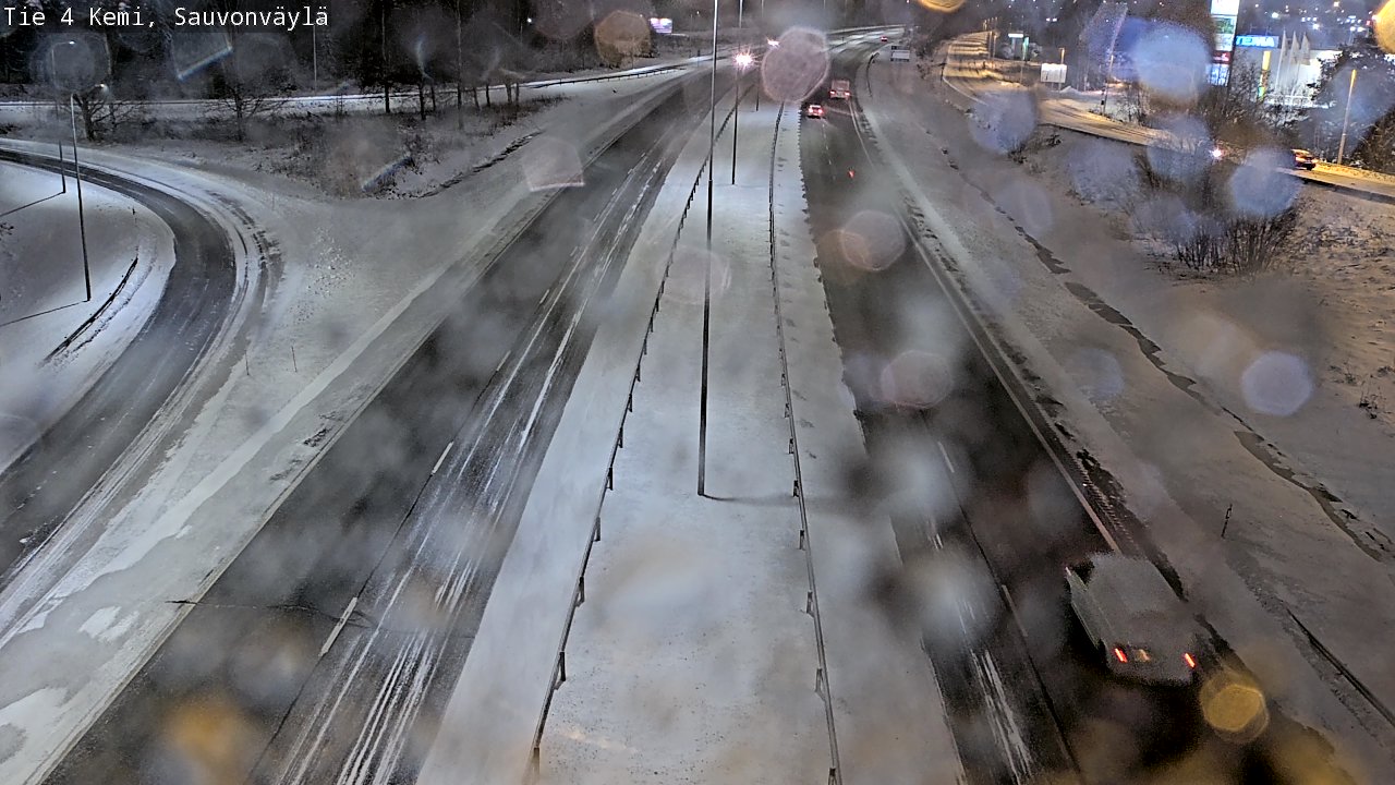 Kelikamerat Kuva Tie 4 Kemi, Sauvonväylä, Kemi, Lappi