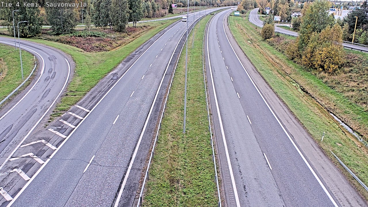 Kelikamerat Kuva Tie 4 Kemi, Sauvonväylä, Kemi, Lappi