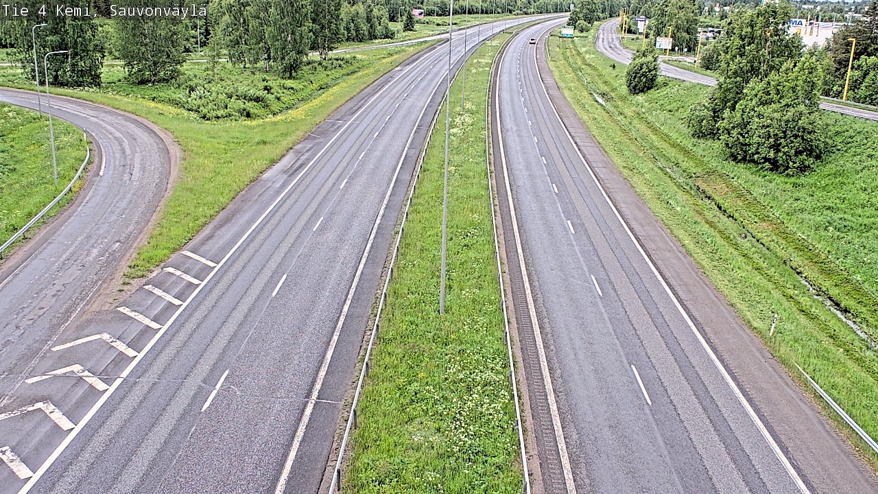 Kelikamerat Kuva Tie 4 Kemi, Sauvonväylä, Kemi, Lappi