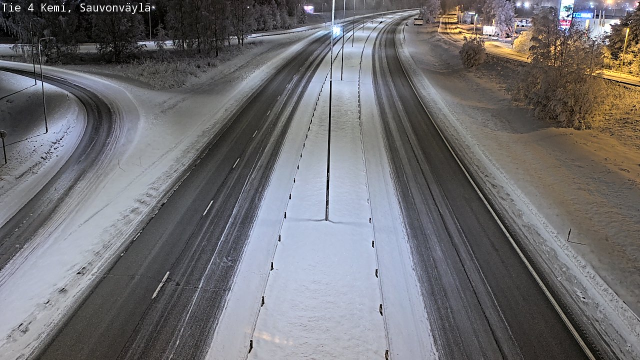 Kelikamerat Kuva Tie 4 Kemi, Sauvonväylä, Kemi, Lappi