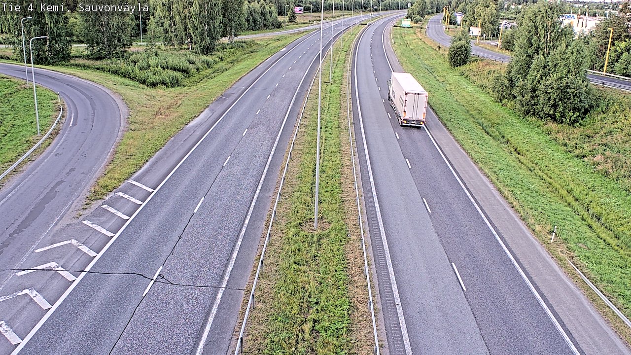 Kelikamerat Kuva Tie 4 Kemi, Sauvonväylä, Kemi, Lappi