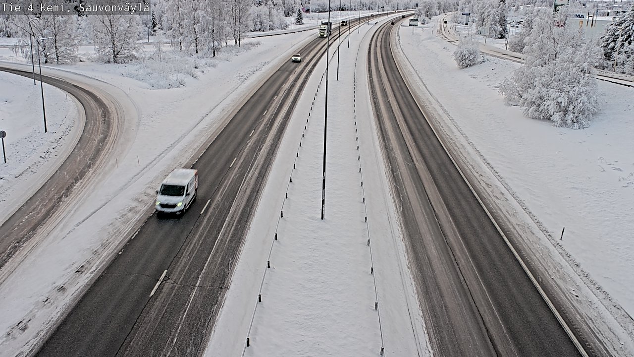 Kelikamerat Kuva Tie 4 Kemi, Sauvonväylä, Kemi, Lappi