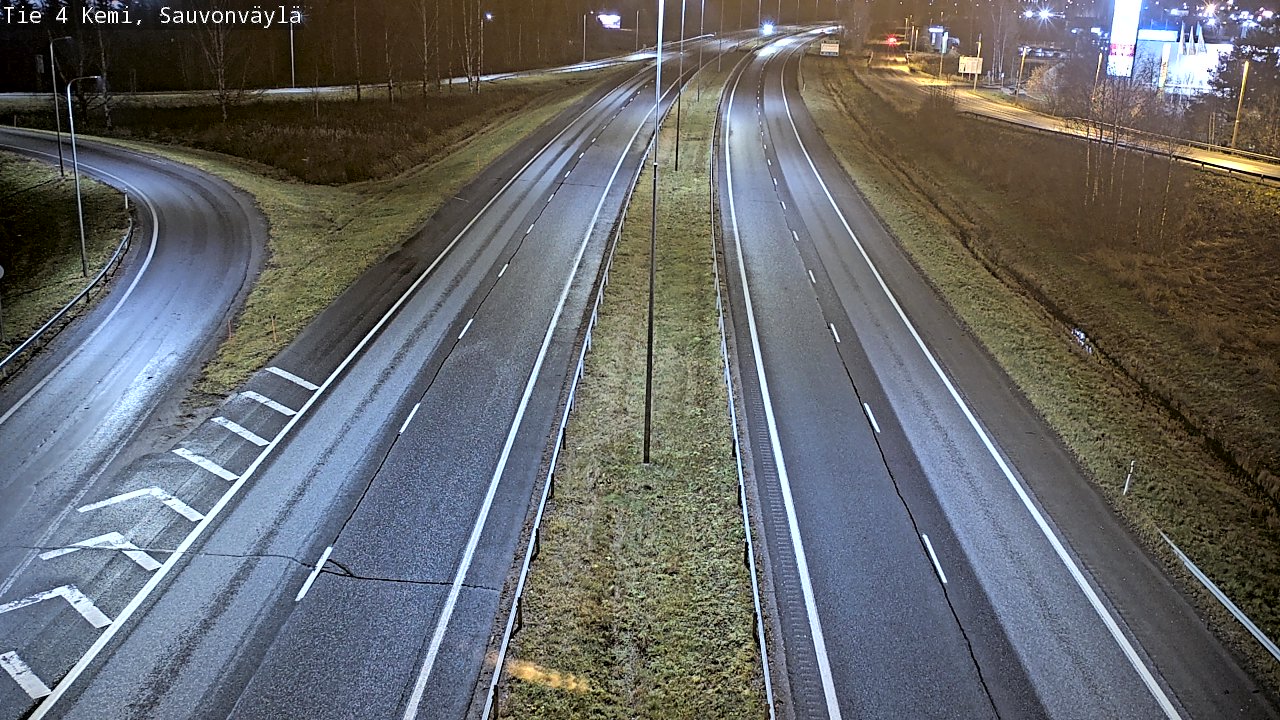 Kelikamerat Kuva Tie 4 Kemi, Sauvonväylä, Kemi, Lappi