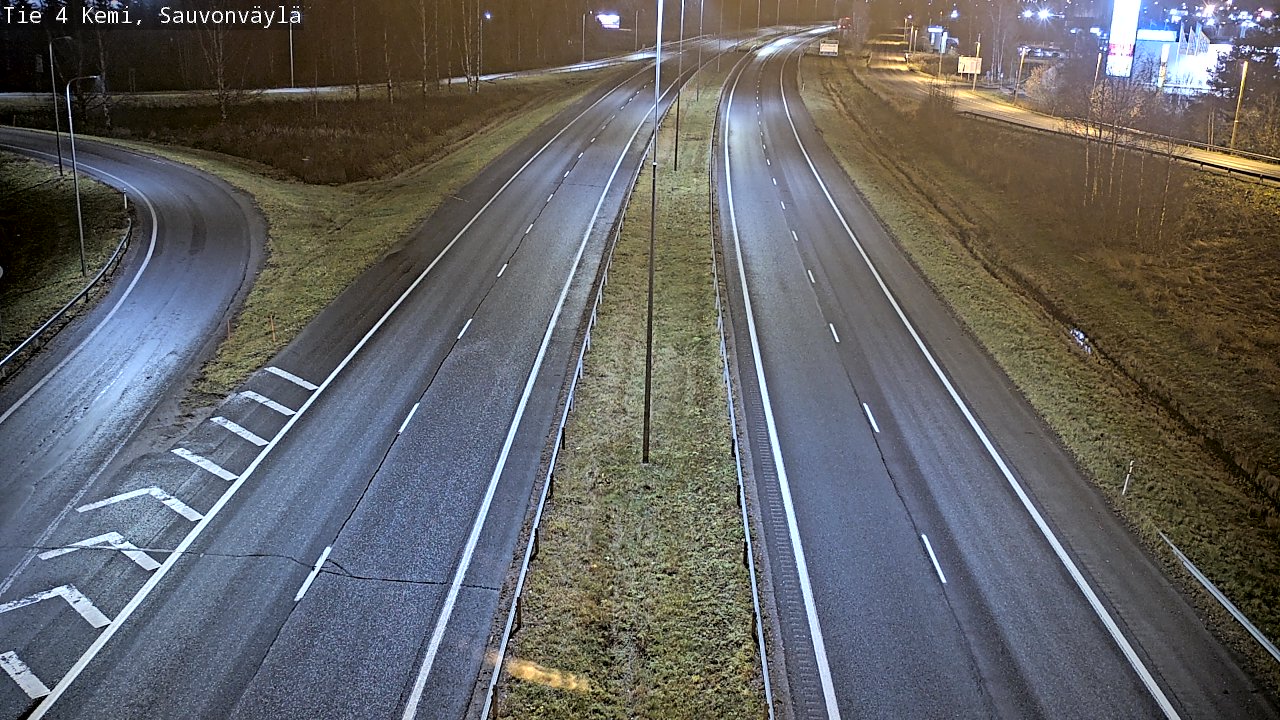 Kelikamerat Kuva Tie 4 Kemi, Sauvonväylä, Kemi, Lappi