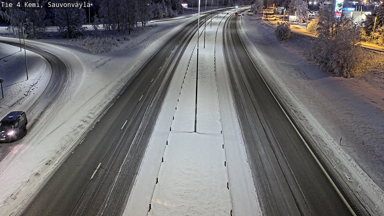Kelikamerat Kuva Tie 4 Kemi, Sauvonväylä, Kemi, Lappi