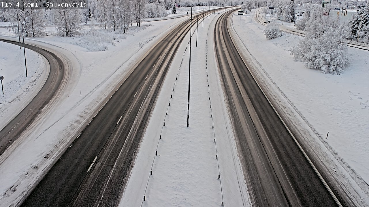 Kelikamerat Kuva Tie 4 Kemi, Sauvonväylä, Kemi, Lappi