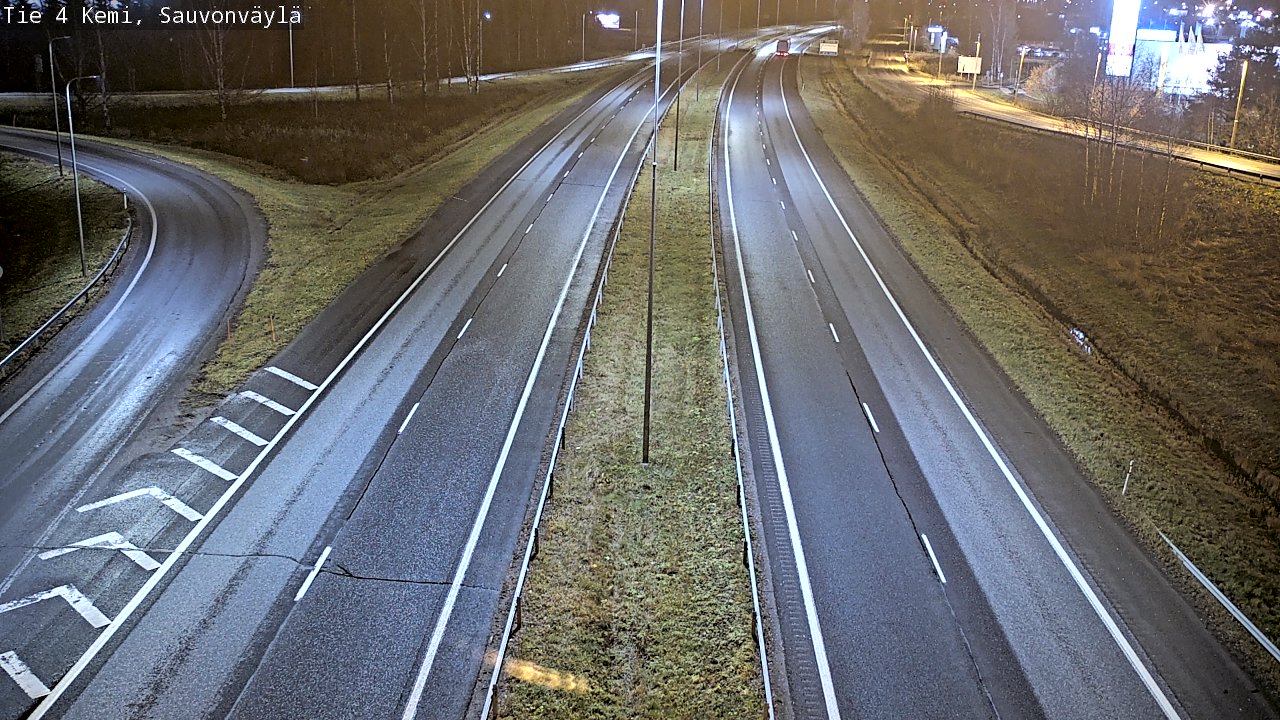 Kelikamerat Kuva Tie 4 Kemi, Sauvonväylä, Kemi, Lappi