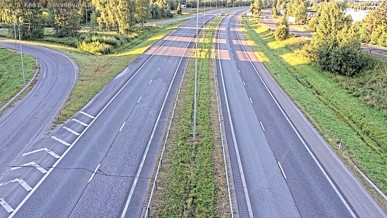 Kelikamerat Kuva Tie 4 Kemi, Sauvonväylä, Kemi, Lappi