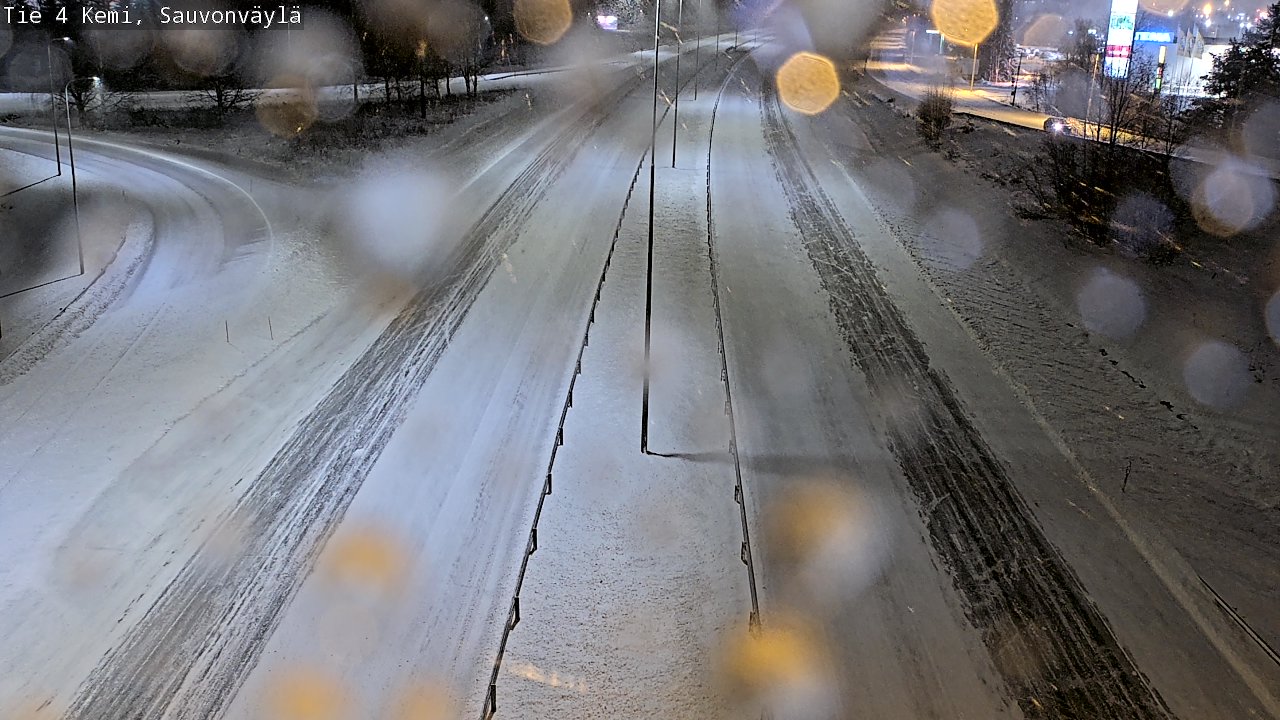 Kelikamerat Kuva Tie 4 Kemi, Sauvonväylä, Kemi, Lappi