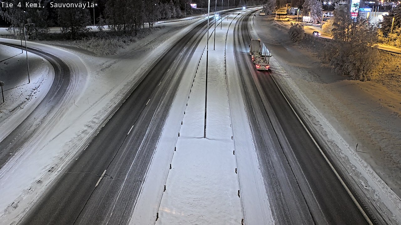Kelikamerat Kuva Tie 4 Kemi, Sauvonväylä, Kemi, Lappi