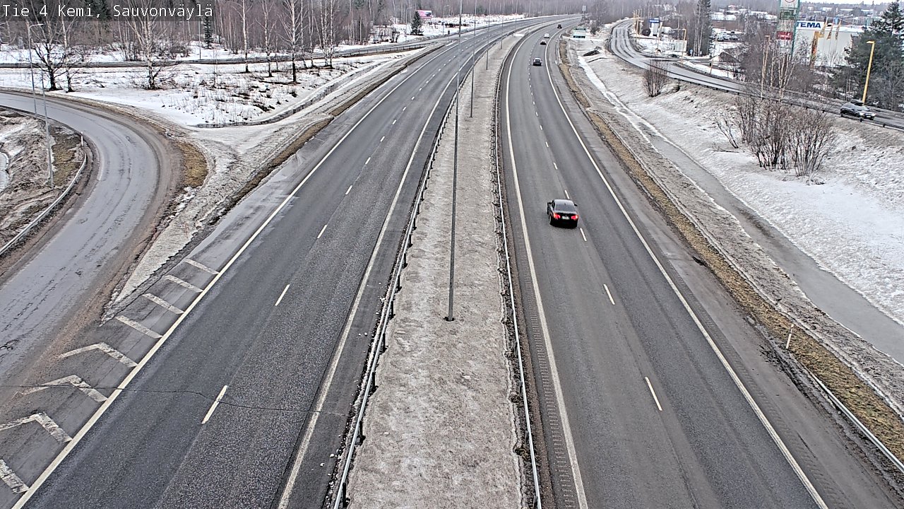 Weather Camera Image Road 4 Kemi, Sauvonväylä, Kemi, Lappi
