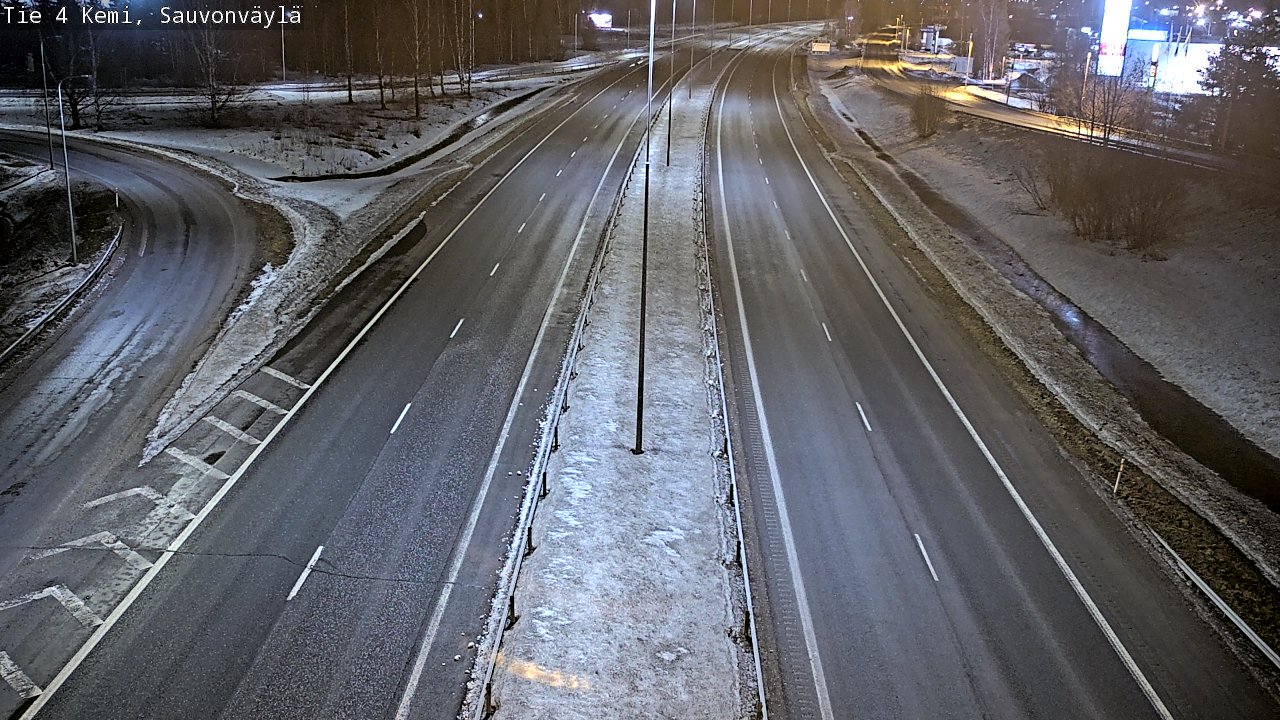 Kelikamerat Kuva Tie 4 Kemi, Sauvonväylä, Kemi, Lappi