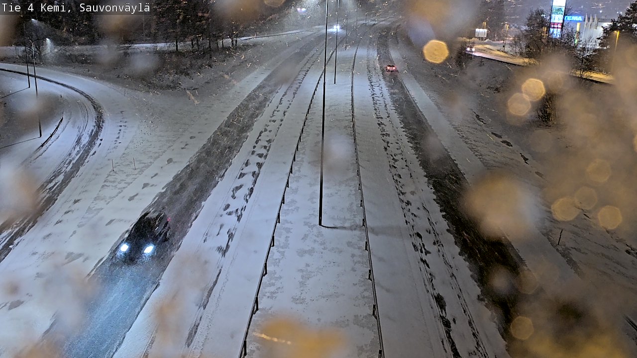 Kelikamerat Kuva Tie 4 Kemi, Sauvonväylä, Kemi, Lappi