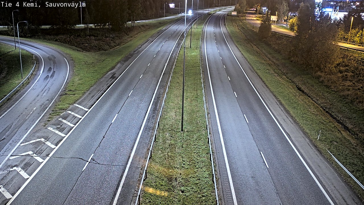 Kelikamerat Kuva Tie 4 Kemi, Sauvonväylä, Kemi, Lappi