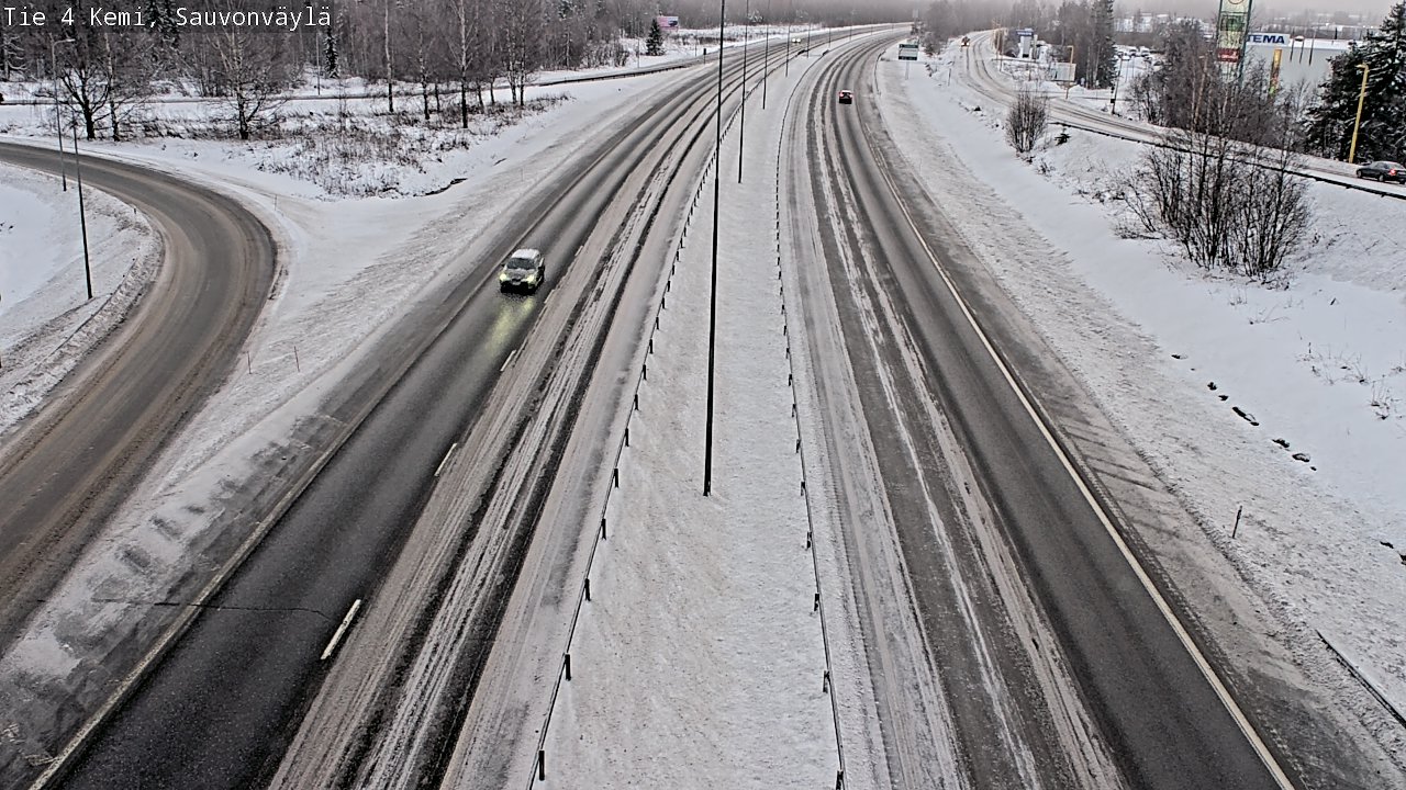 Weather Camera Image Road 4 Kemi, Sauvonväylä, Kemi, Lappi