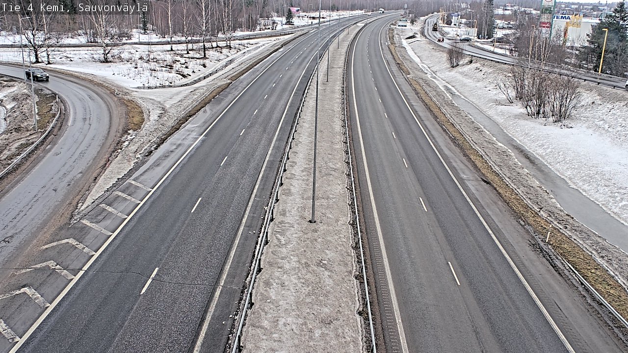 Weather Camera Image Road 4 Kemi, Sauvonväylä, Kemi, Lappi