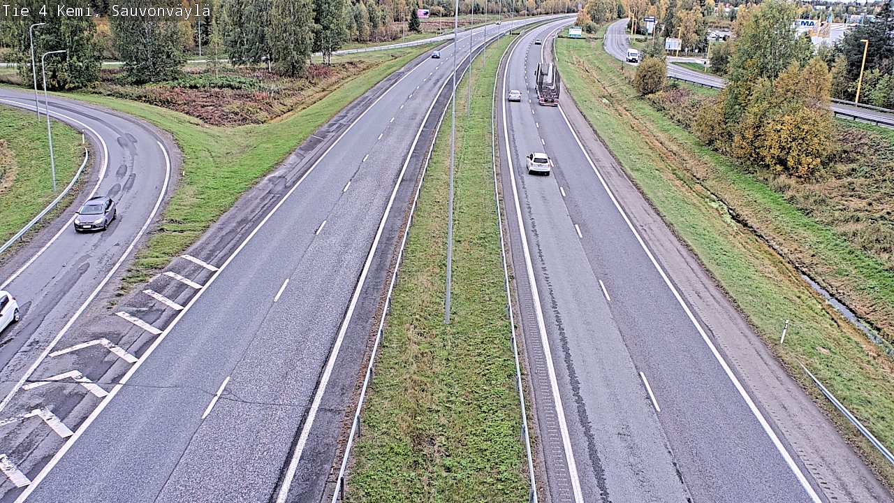 Kelikamerat Kuva Tie 4 Kemi, Sauvonväylä, Kemi, Lappi