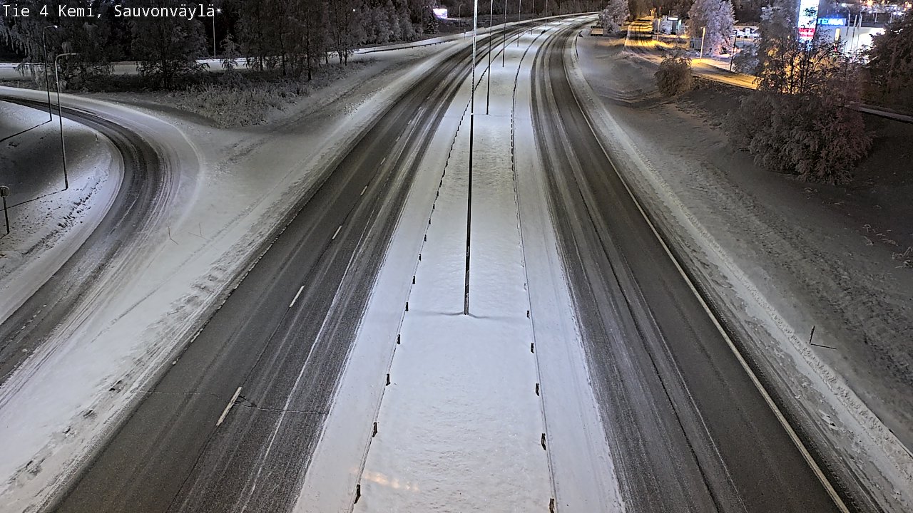 Kelikamerat Kuva Tie 4 Kemi, Sauvonväylä, Kemi, Lappi